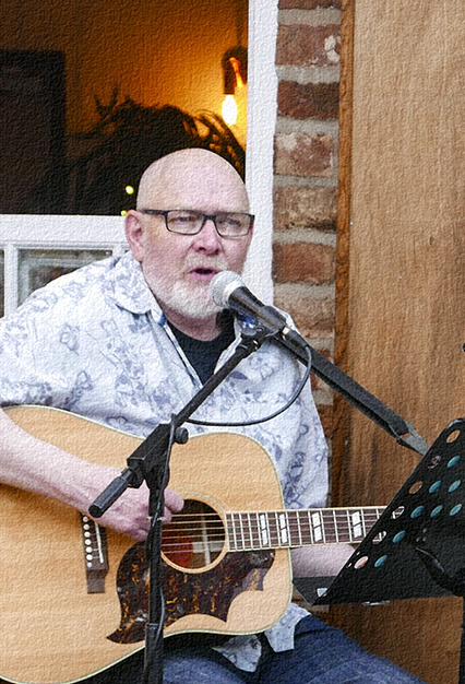 Entertainment from Guitarist at the Imaginariun Restaurant Barton upn Humber