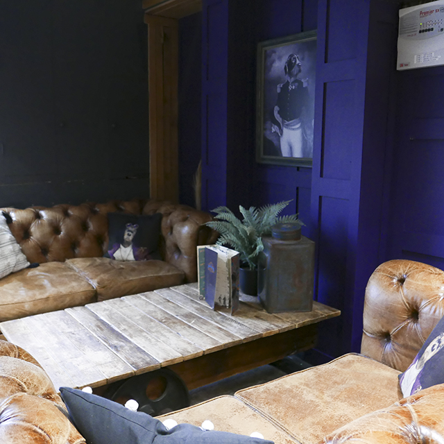 Lounge area at the Imaginarium