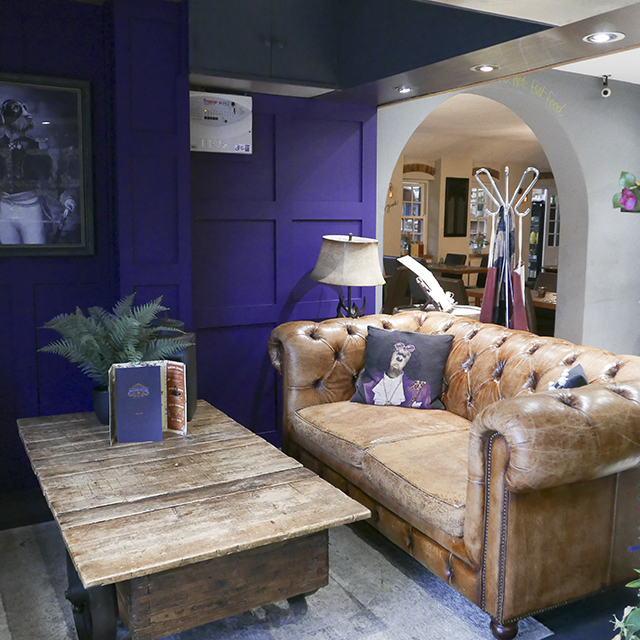 Casual lounge seating