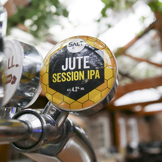 Jute Session IPA pump