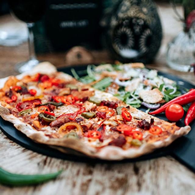 pizza at The Imaginarium